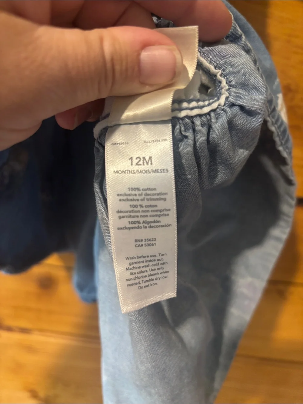 OshKosh Bgosh denim overall